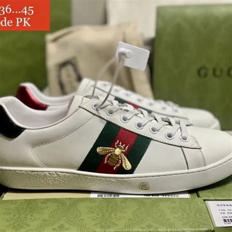 bee shoes gucci|gucci ace bee embroidered.